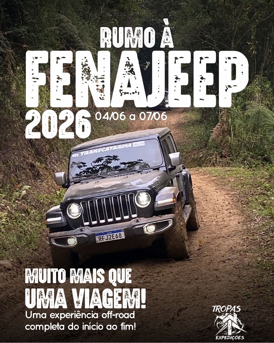 COMBOIO TROPAS RUMO À FENAJEEP